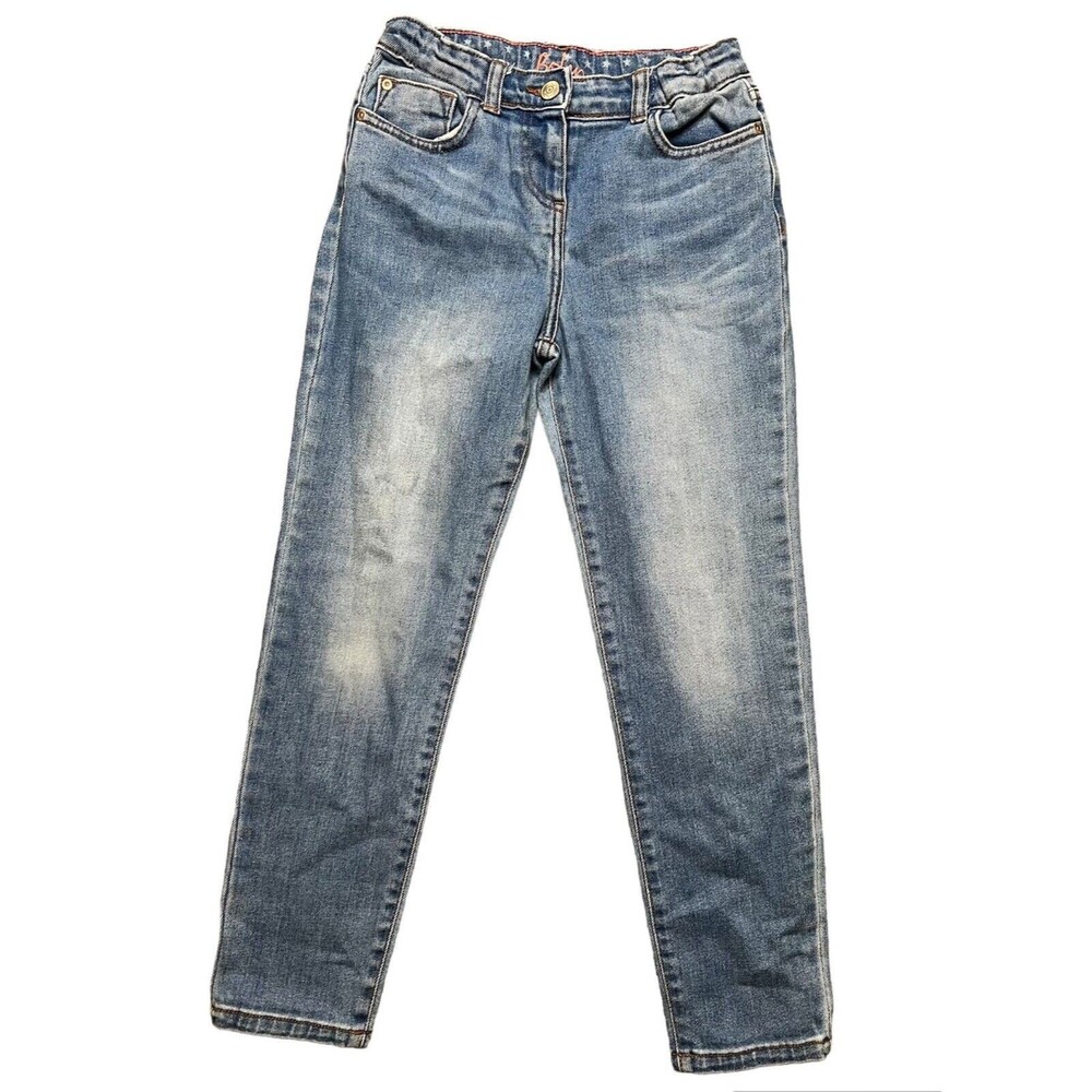 Boden Girls Adjustable Waist Light Denim Wash Skinny Jeans Size 10Y